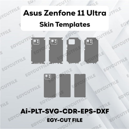 Asus Zenfone 11 Ultra Vector Skin Cut Files