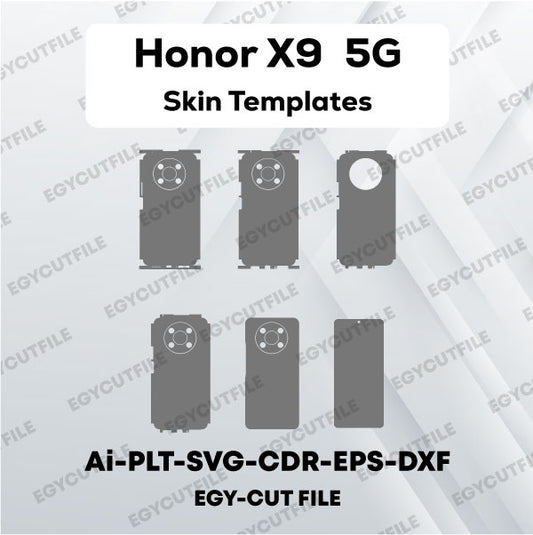 Honor X9 5G Vecctor Skin Cut FIles