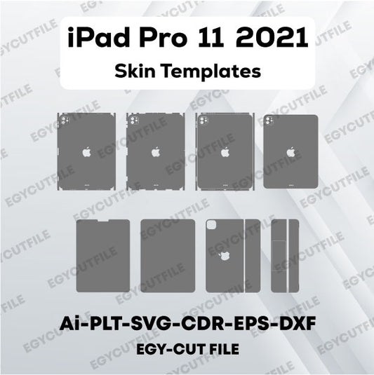 iPad Pro 11 2021 Vector Skin Cut Files