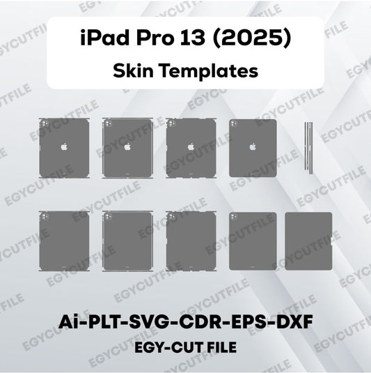 iPad Pro 13 (2025) Vector Skin Cut Files