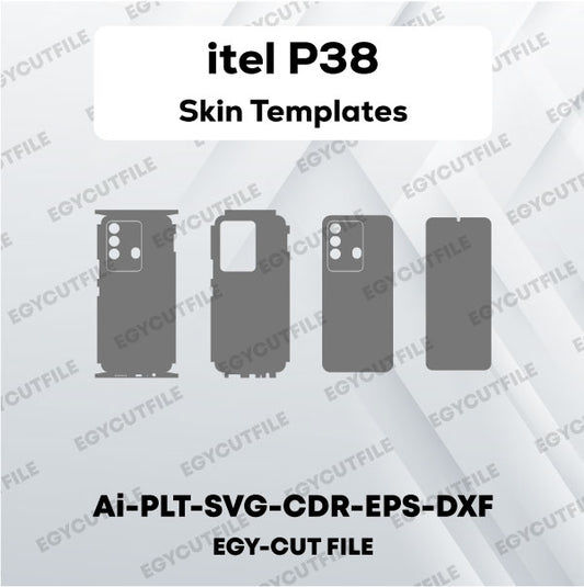 itel P38 Vector Skin Cut Files