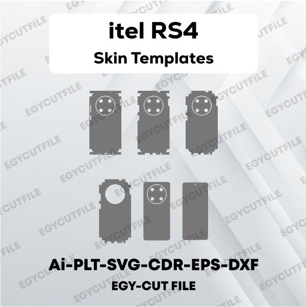 itel RS4 Vector Skin Cut Files