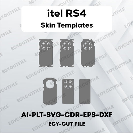 itel RS4 Vector Skin Cut Files