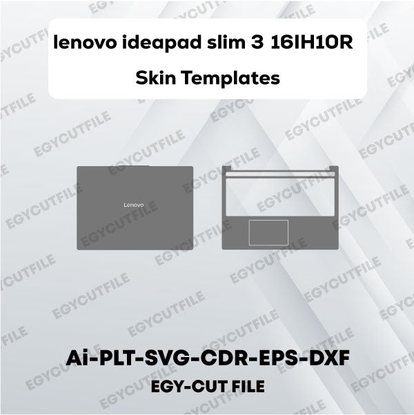 lenovo ideapad slim 3 16IH10R Vector Skin Cut Files