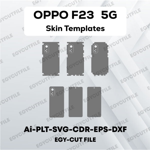 OPPO F23 5G Vector Skin Cut Files