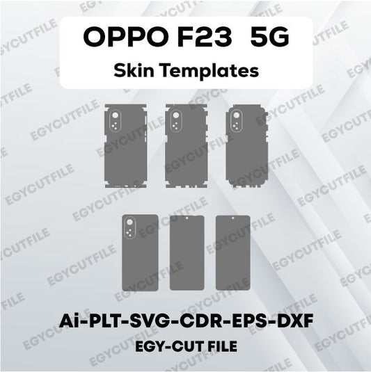 OPPO F23 5G Vector Skin Cut Files
