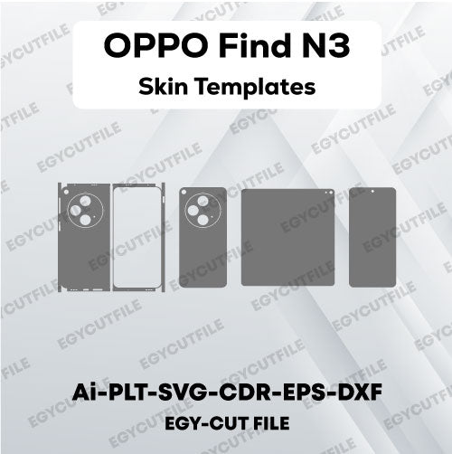 OPPO Find N3 Vector Skin Cut Files