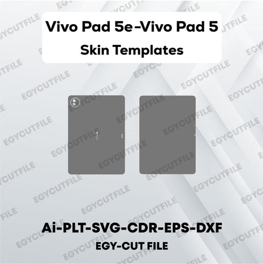 Vivo Pad5e/ Vivo Pad5 Vector Skin Cut Files
