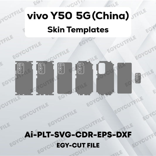 vivo Y50 5G (China) Vector Skin Cut Files