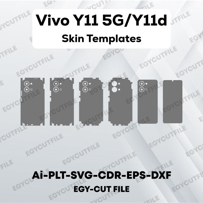 Vivo Y11 5G-Y11d Vector Skin Cut Files