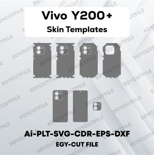 Vivo Y200+ Vector Skin Cut Files