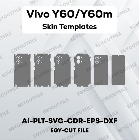 Vivo Y60-Y60m Vector Skin Cut Files